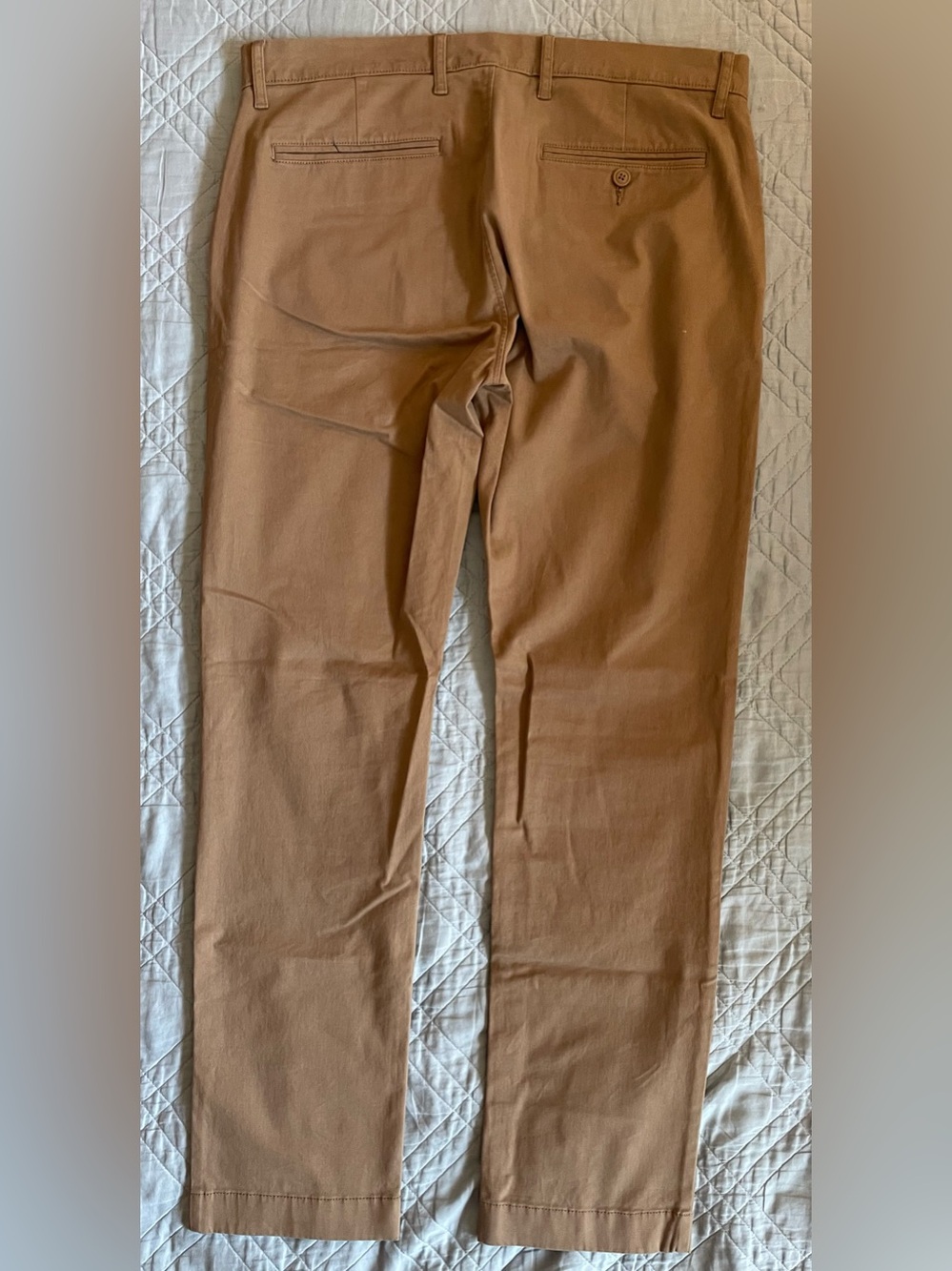 J. CREW 484 Slim-fit stretch chino pant in River Brown Size 32/30 NWD $98 AR885 - Picture 9 of 10